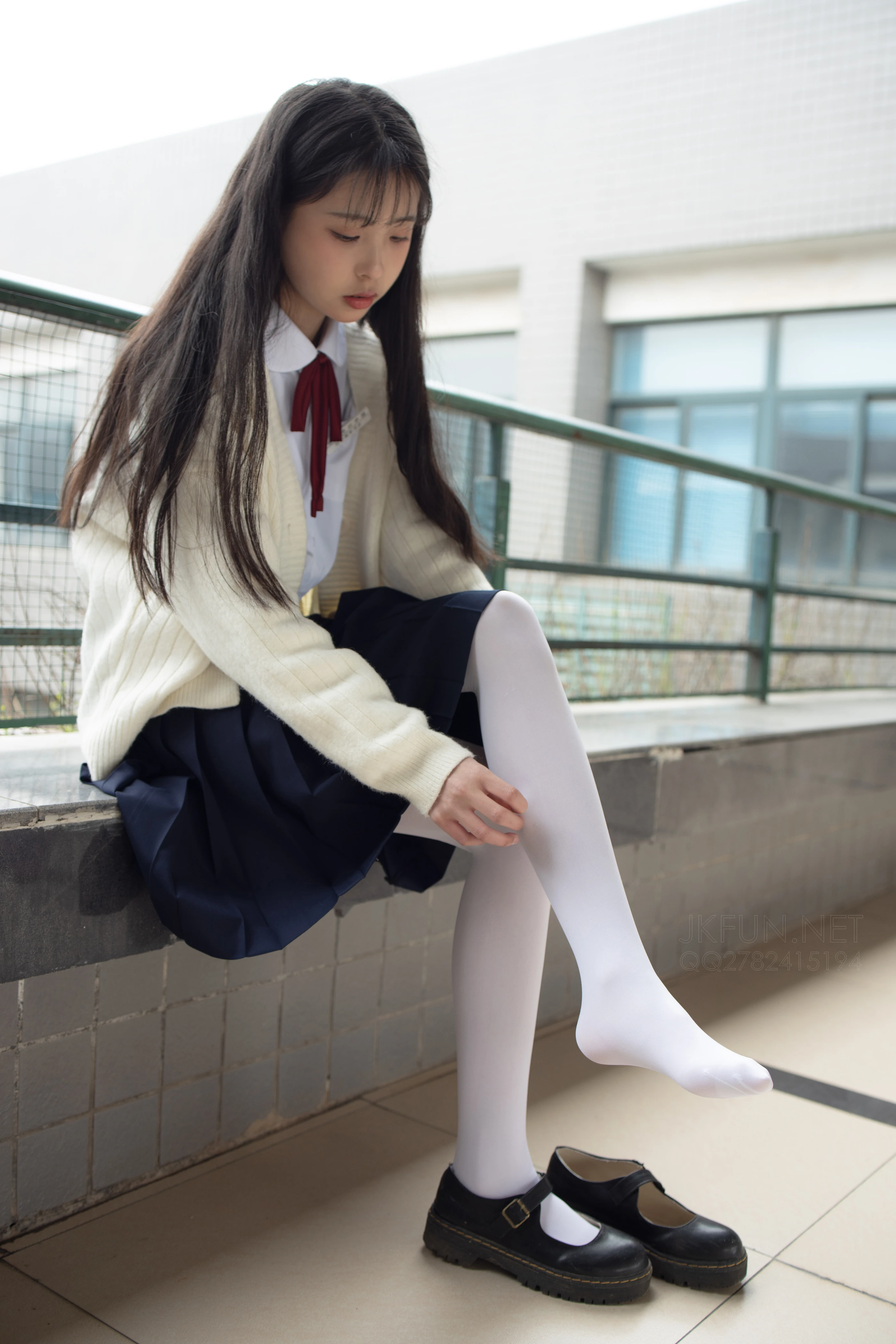 森萝财团 [JKFUN-001] 甜米 纯纯的白丝学妹 [127P 1V]插图7